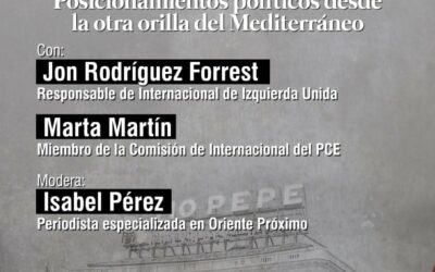 1 julio: La Izquierda ante la cuestion Palestina