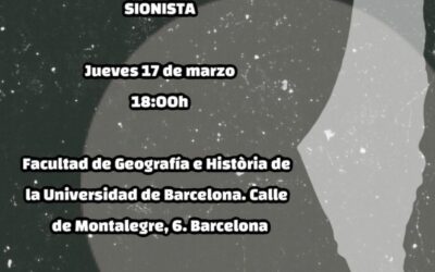 17 de marzo, Barcelona: La lucha estudantil palestina contra el apartheid colonial sionista