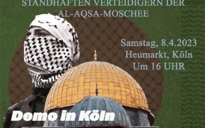 Sunday, April 8 in Köln: Demonstrate for Palestine and Al-Aqsa