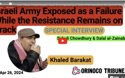 Video: Khaled Barakat: Zionist Army Exposed as a Failure While Resistance Remains on Track