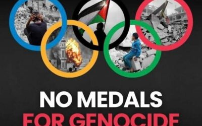 No to genocide at the 2024 Paris olympics!