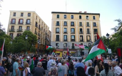 Manifestación en Madrid:Jornada internacional de apoyo a Gaza y a los presos políticos palestinos