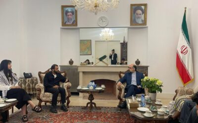 Con la participación del Movimiento Masar Badil: el embajador iraní en Bélgica recibe a una delegación de organizaciones solidarias con Palestina y la resistencia