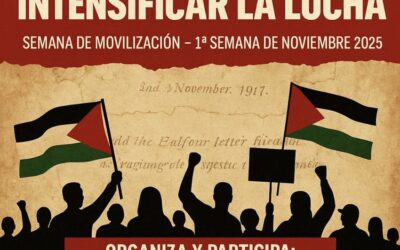 Recordar Balfour, intensificar la lucha: semanas de movilización contra EE. UU. y Gran Bretaña