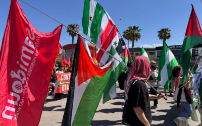 روتا: المسار الثوري البديل وقوى متضامنة تتظاهر ضد القواعد العسكرية الأمريكية و«الناتو»