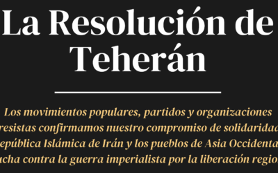 La Resolución de Teherán