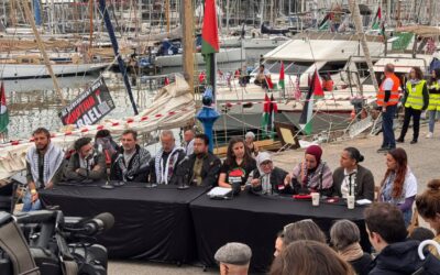 انطلاق أسطول «صمود» العالمي من برشلونة لكسر الحصار عن غزة